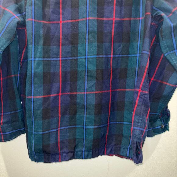 Lauren Ralph Lauren 100% Wool Plaid Zip-Up Jacket - Size Large - Picture 12 of 15